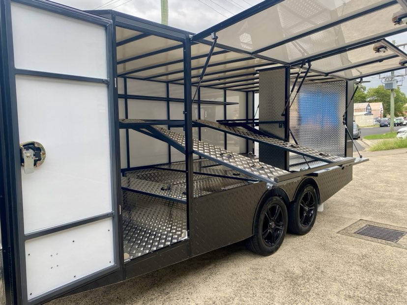 Platoon 4 Kart Trailer
