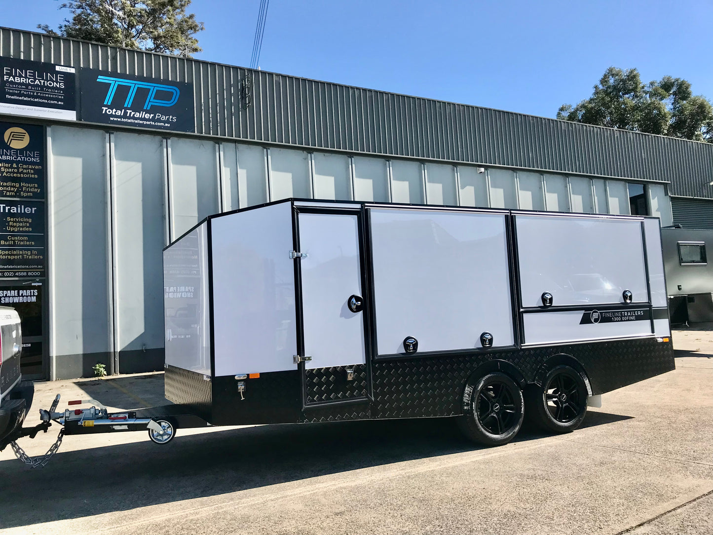Platoon 4 Kart Trailer