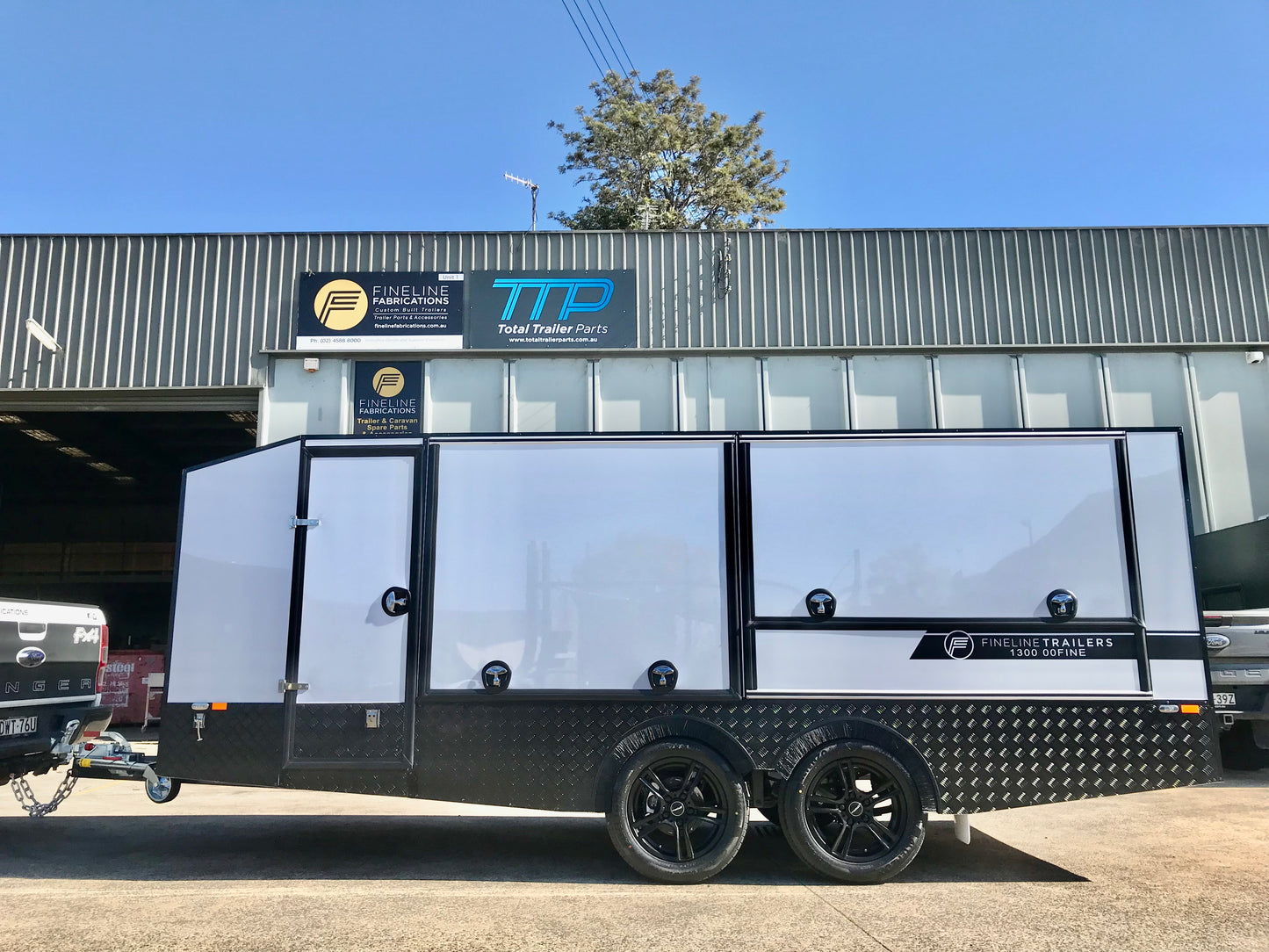 Platoon 4 Kart Trailer